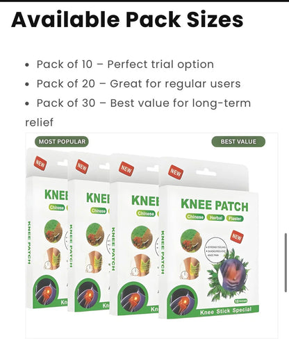 Knee Patches (Pack of 10, 20, 30)